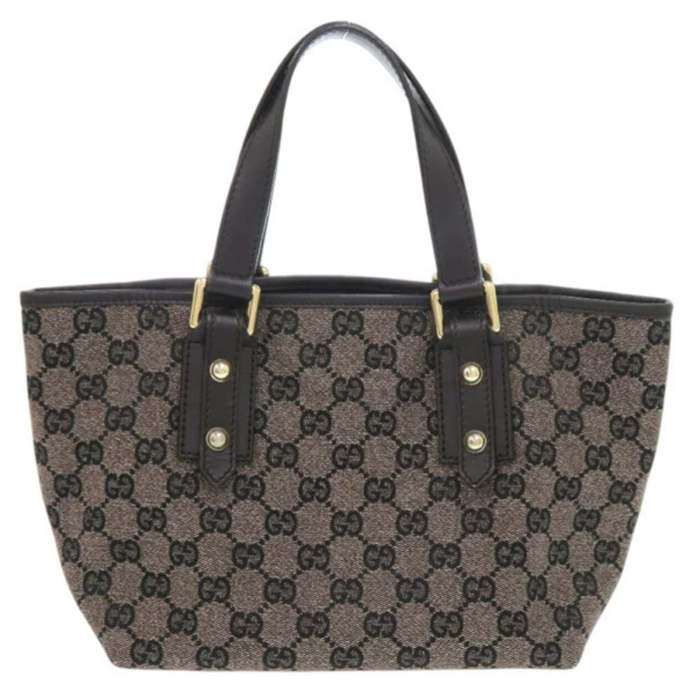 Gucci GG Tote canvas brown handbag - Picture 2 of 6